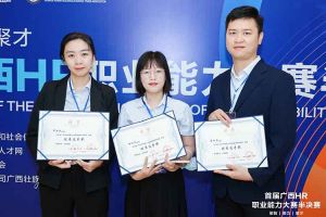 热烈祝贺华体会官方版网站登录入口-华体会（中国）集团选手在首届广西HR职业能力大赛取得优异成绩